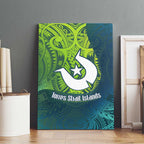 Torres Strait Islands Canvas Wall Art Vibrant Polynesian Tribal Pattern Art