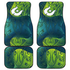 Torres Strait Islands Car Mats Vibrant Polynesian Tribal Pattern Art