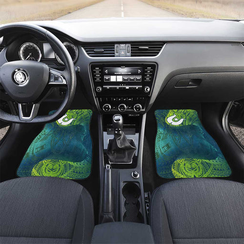Torres Strait Islands Car Mats Vibrant Polynesian Tribal Pattern Art