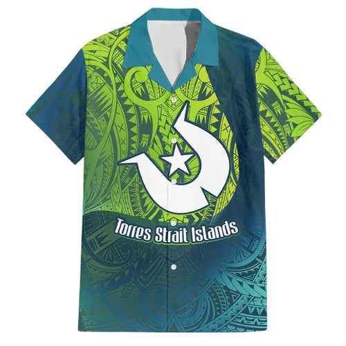 Torres Strait Islands Family Matching Mermaid Dress and Hawaiian Shirt Vibrant Polynesian Tribal Pattern Art