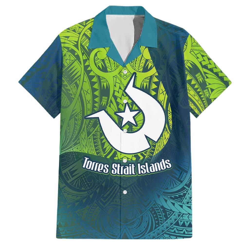 Torres Strait Islands Family Matching Summer Maxi Dress and Hawaiian Shirt Vibrant Polynesian Tribal Pattern Art