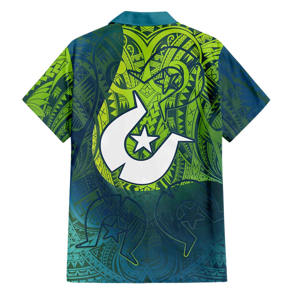Torres Strait Islands Family Matching Summer Maxi Dress and Hawaiian Shirt Vibrant Polynesian Tribal Pattern Art