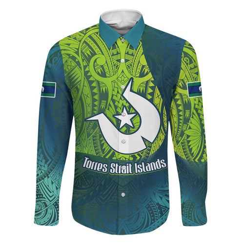 Torres Strait Islands Family Matching Summer Maxi Dress and Hawaiian Shirt Vibrant Polynesian Tribal Pattern Art