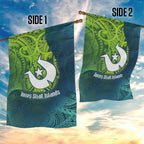 Torres Strait Islands Garden Flag Vibrant Polynesian Tribal Pattern Art