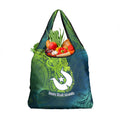 Torres Strait Islands Grocery Bag Vibrant Polynesian Tribal Pattern Art