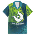 Torres Strait Islands Hawaiian Shirt Vibrant Polynesian Tribal Pattern Art