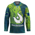 Torres Strait Islands Hockey Jersey Vibrant Polynesian Tribal Pattern Art