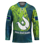 Torres Strait Islands Hockey Jersey Vibrant Polynesian Tribal Pattern Art