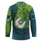 Torres Strait Islands Hockey Jersey Vibrant Polynesian Tribal Pattern Art