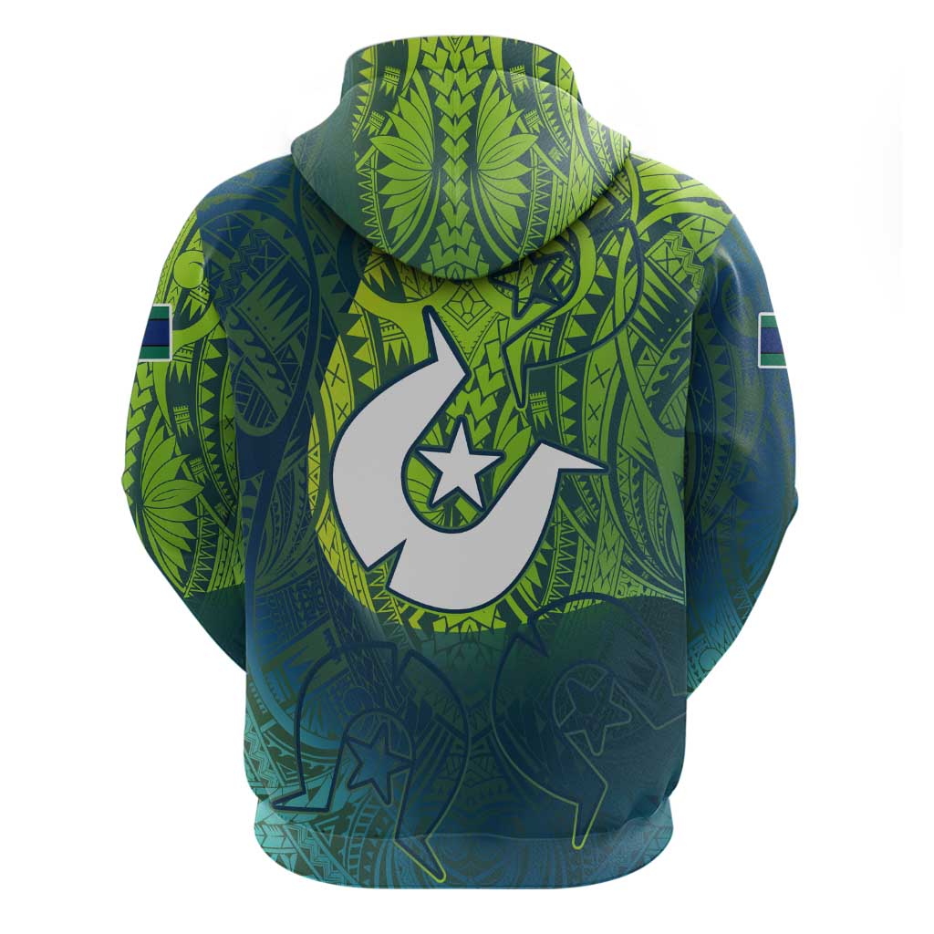 Torres Strait Islands Hoodie Vibrant Polynesian Tribal Pattern Art