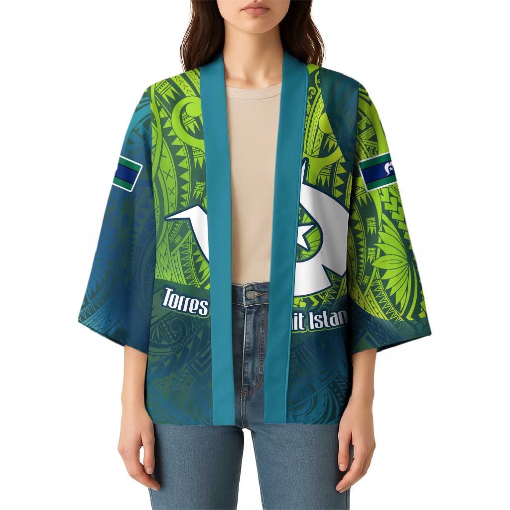 Torres Strait Islands Kimono Vibrant Polynesian Tribal Pattern Art
