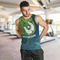 Torres Strait Islands Men Tank Top Vibrant Polynesian Tribal Pattern Art