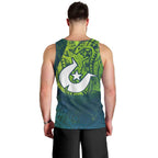 Torres Strait Islands Men Tank Top Vibrant Polynesian Tribal Pattern Art