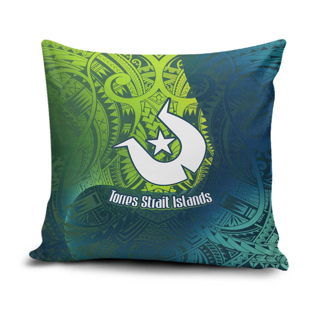 Torres Strait Islands Pillow Cover Vibrant Polynesian Tribal Pattern Art