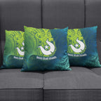 Torres Strait Islands Pillow Cover Vibrant Polynesian Tribal Pattern Art