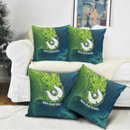 Torres Strait Islands Pillow Cover Vibrant Polynesian Tribal Pattern Art