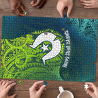 Torres Strait Islands Puzzle Vibrant Polynesian Tribal Pattern Art