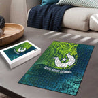 Torres Strait Islands Puzzle Vibrant Polynesian Tribal Pattern Art
