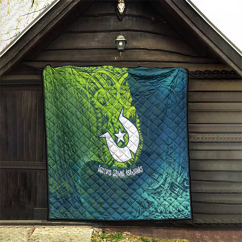 Torres Strait Islands Quilt Vibrant Polynesian Tribal Pattern Art