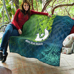 Torres Strait Islands Quilt Vibrant Polynesian Tribal Pattern Art