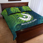Torres Strait Islands Quilt Bed Set Vibrant Polynesian Tribal Pattern Art