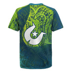 Torres Strait Islands Rugby Jersey Vibrant Polynesian Tribal Pattern Art