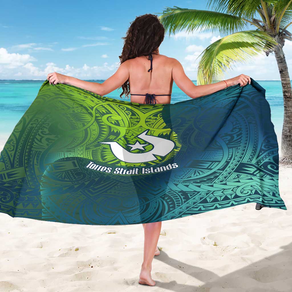 Torres Strait Islands Sarong Vibrant Polynesian Tribal Pattern Art