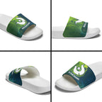 Torres Strait Islands Slide Sandals Vibrant Polynesian Tribal Pattern Art