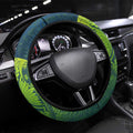 Torres Strait Islands Steering Wheel Cover Vibrant Polynesian Tribal Pattern Art