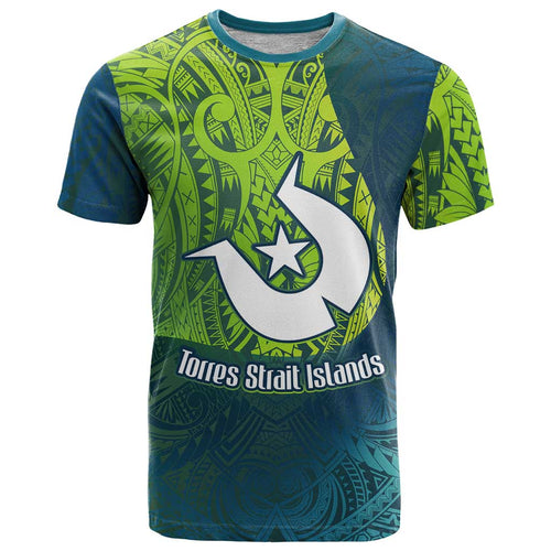 Torres Strait Islands T Shirt Vibrant Polynesian Tribal Pattern Art