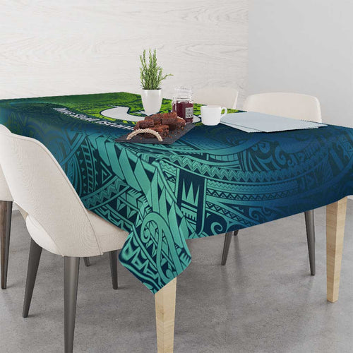 Torres Strait Islands Tablecloth Vibrant Polynesian Tribal Pattern Art
