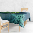 Torres Strait Islands Tablecloth Vibrant Polynesian Tribal Pattern Art