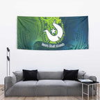 Torres Strait Islands Tapestry Vibrant Polynesian Tribal Pattern Art