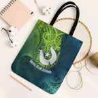 Torres Strait Islands Tote Bag Vibrant Polynesian Tribal Pattern Art