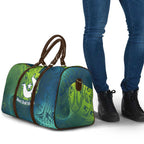 Torres Strait Islands Travel Bag Vibrant Polynesian Tribal Pattern Art