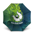 Torres Strait Islands Umbrella Vibrant Polynesian Tribal Pattern Art