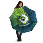 Torres Strait Islands Umbrella Vibrant Polynesian Tribal Pattern Art
