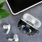 Torres Strait Islander Flag AirPods Case Dhari Indigenous Dotwork Pattern Art