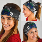 Torres Strait Islander Flag Neck Gaiter Dhari Indigenous Dotwork Pattern Art