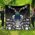 Torres Strait Islander Flag Quilt Dhari Indigenous Dotwork Pattern Art