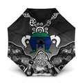 Torres Strait Islander Flag Umbrella Dhari Indigenous Dotwork Pattern Art
