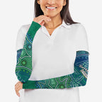 Torres Strait Islands Arm Sleeves Shark Indigenous Australian Tribal Dot Art