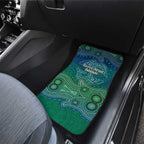 Torres Strait Islands Car Mats Shark Indigenous Australian Tribal Dot Art