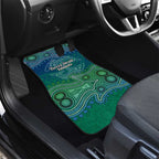 Torres Strait Islands Car Mats Shark Indigenous Australian Tribal Dot Art