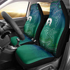 Torres Strait Islands Car Seat Cover Shark Indigenous Australian Tribal Dot Art