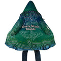 Torres Strait Islands Cloak Shark Indigenous Australian Tribal Dot Art