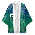 Torres Strait Islands Kimono Shark Indigenous Australian Tribal Dot Art