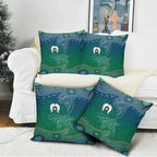 Torres Strait Islands Pillow Cover Shark Indigenous Australian Tribal Dot Art