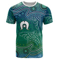 Torres Strait Islands T Shirt Shark Indigenous Australian Tribal Dot Art