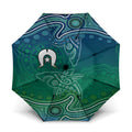 Torres Strait Islands Umbrella Shark Indigenous Australian Tribal Dot Art
